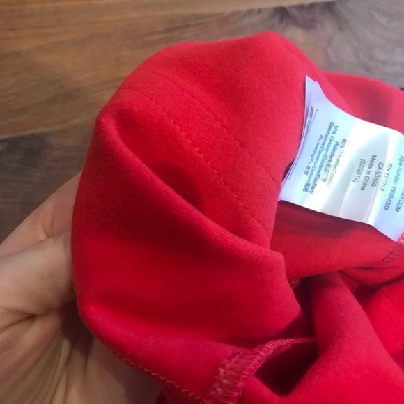 B. Nosy red faux leather girls leggings 5T - Picture 6 of 6